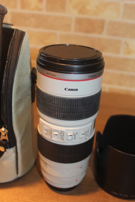 used　Canon/キヤノン EF 70-200mm 1:2.8 L IS　USM　ET-86 レンズフード キャノン カメラレンズ